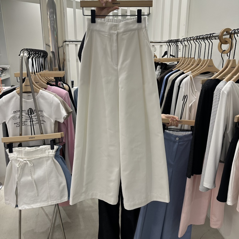 VENEFIT東大門代購女裝新款時尚休閑推薦職業26春夏休閑褲VENEFIT/JENNIE休閑褲圖色2