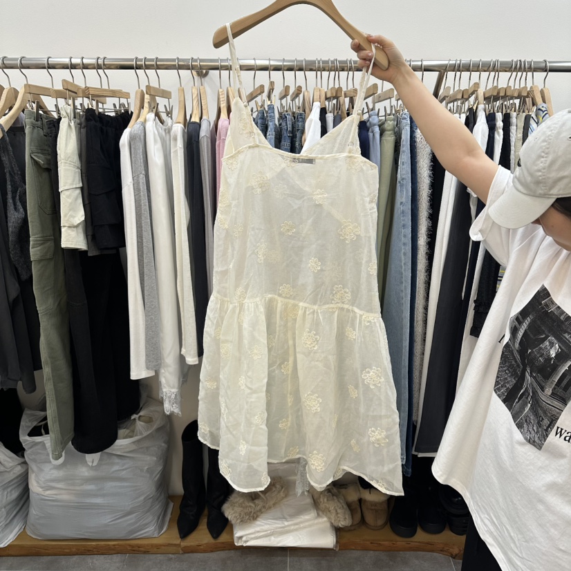 DELIGHT-L韓國代購女士新款休閑人氣推薦真品連衣裙蕾絲DELIGHT-L連衣裙