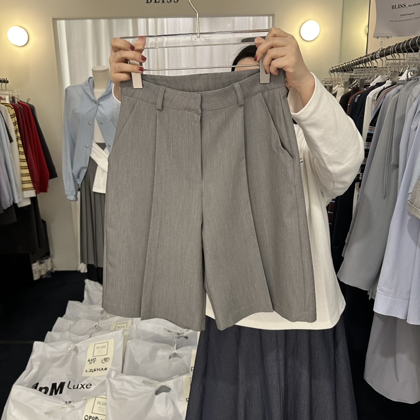 BLISS東大門直郵女士新款人氣職業時尚休閑26春夏熱賣短褲BLISS短褲圖色2