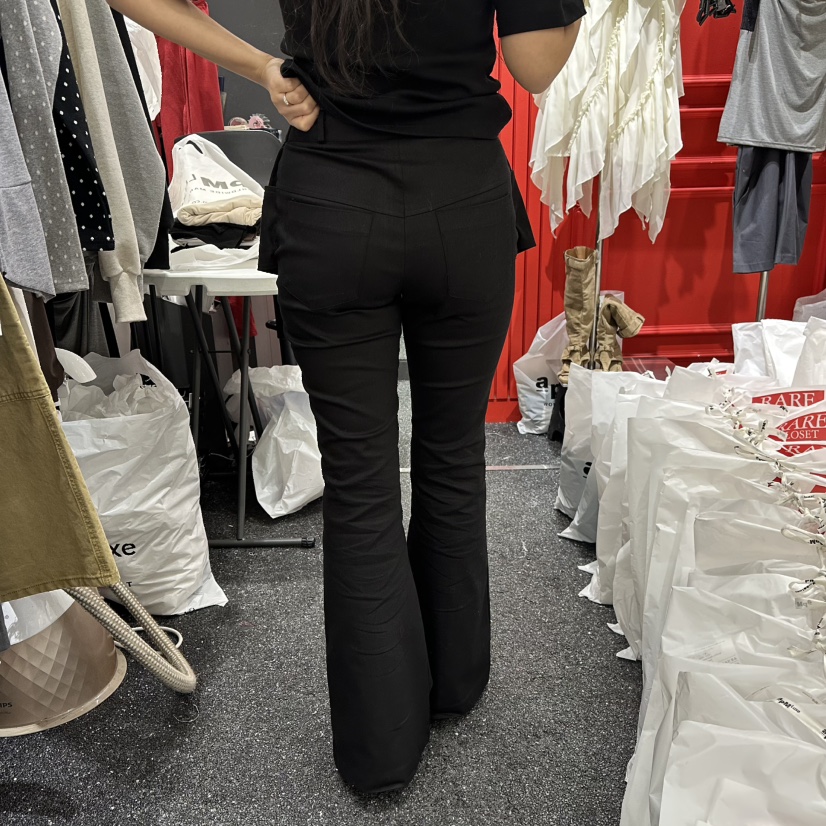 RARE CLOSET東大門直郵女裝新品推薦人氣休閑裙褲喇叭棉質RARE CLOSET裙褲