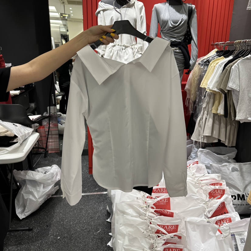 RARE CLOSET韓國代購女裝新品職業26春夏推薦襯衫蕾絲衫RARE CLOSET襯衫/蕾絲衫