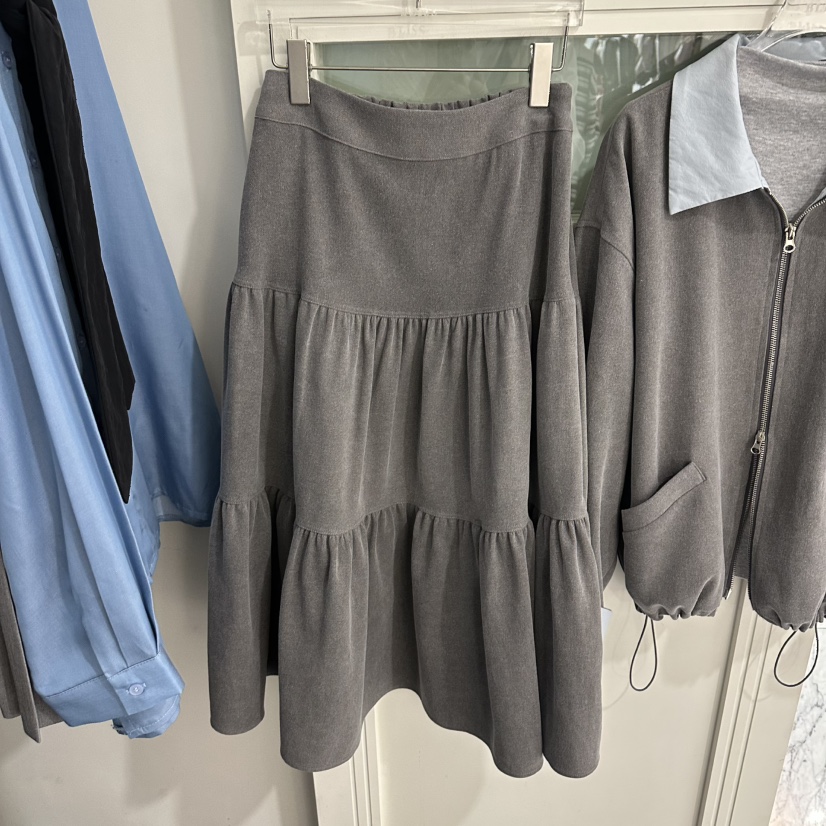 BLISS東大門實拍女士新款時尚熱賣職業26春夏推薦休閑長裙BLISS長裙圖色2