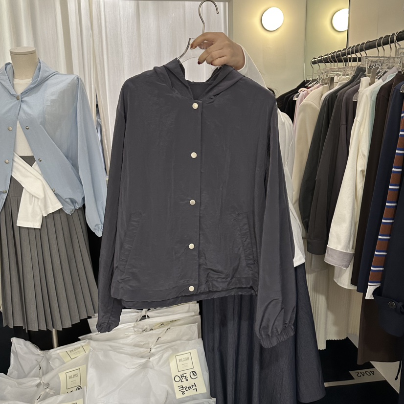 BLISS東大門直郵女士新品時尚職業熱賣26春夏休閑真品夾克BLISS夾克圖色2