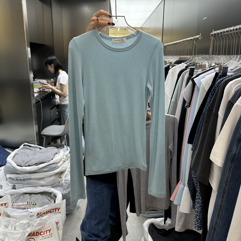 MADCITY/SAGAFURS韓國直郵女士新品休閑真品時尚長袖T恤MADCITY/SAGAFURS長袖T恤圖色2
