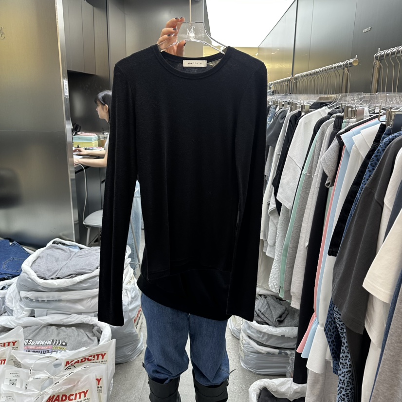 MADCITY/SAGAFURS韓國直郵女士新品休閑真品時尚長袖T恤MADCITY/SAGAFURS長袖T恤圖色4
