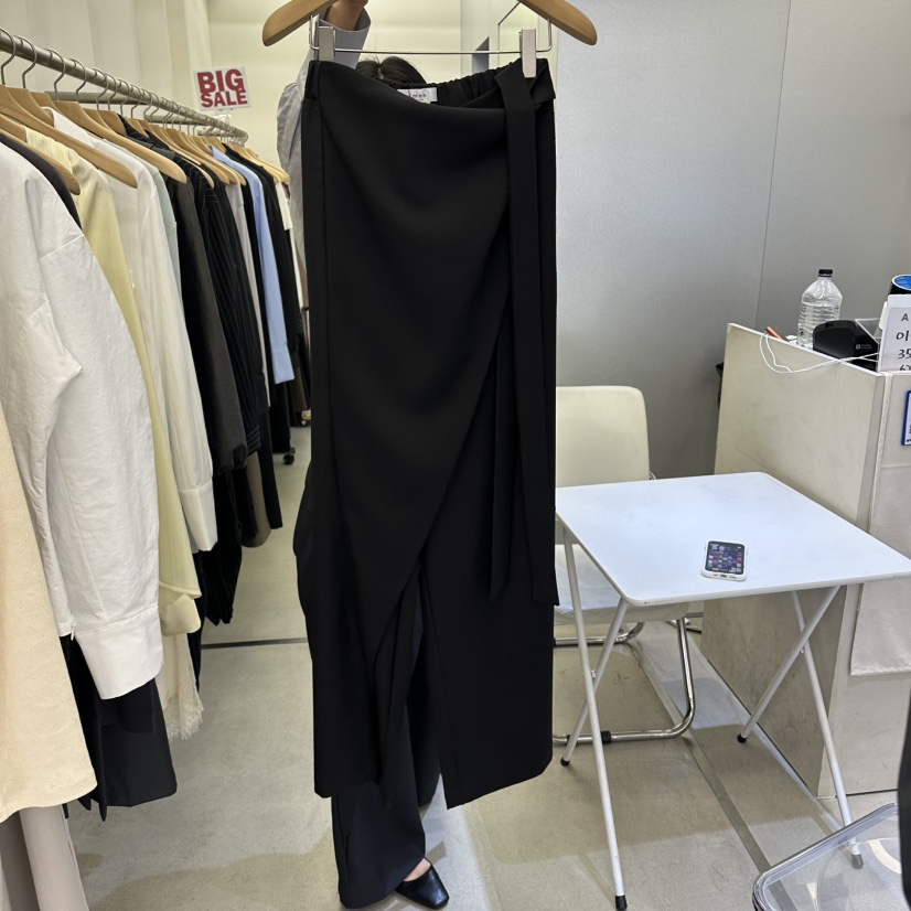 AMON韓國直郵女裝新品職業時尚真品休閑推薦熱賣人氣裙褲AMON裙褲圖色3黑色