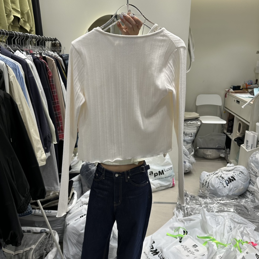 AT THE END韓國直郵女士新款真品26春夏職業人氣熱賣套裝AT THE END套裝