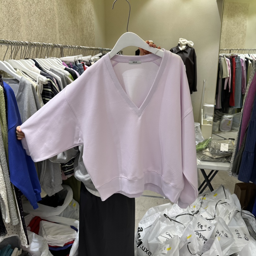 REFLAT韓國直郵女裝新款推薦真品時尚26春夏衛衣不含內搭REFLAT衛衣圖色1