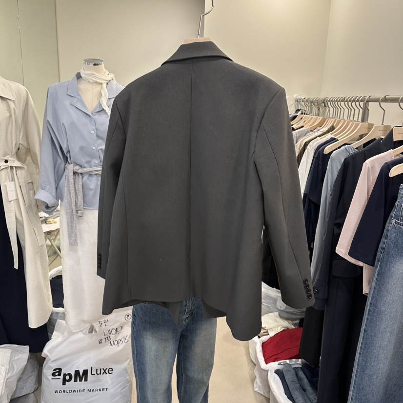 NOPSIS東大門代購女裝新品休閑時尚職業真品夾克不含內搭NOPSIS夾克