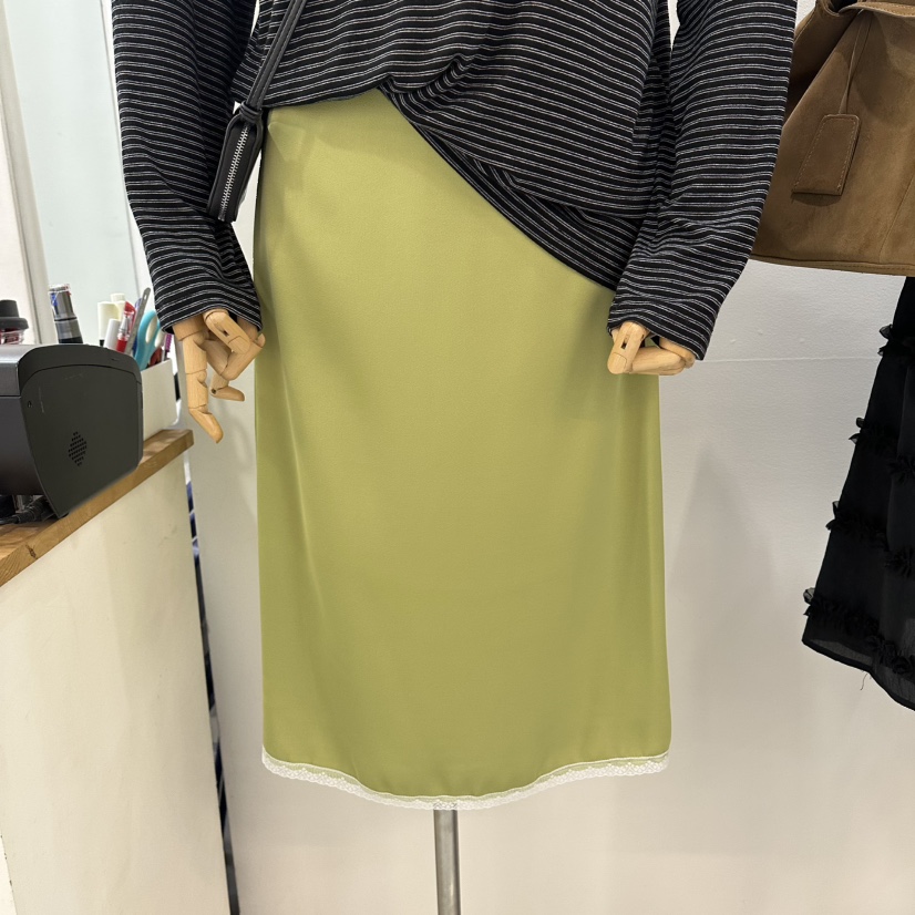 DELIGHT-L東大門實拍女裝新款職業休閑人氣26春夏長裙蕾絲DELIGHT-L長裙圖色3