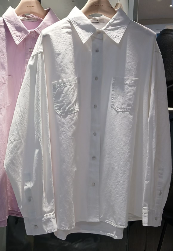 WEARRAW/WELL ROW韓國直郵女士新品人氣襯衫蕾絲衫口袋WEARRAW/WELL ROW襯衫/蕾絲衫圖色3