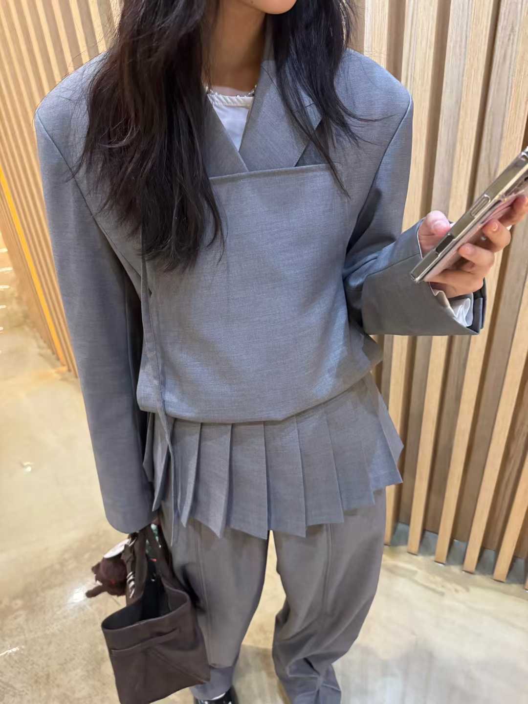 JKICHI韓國東大門直郵女士新品熱賣人氣職業時尚套裝三件套JKICHI套裝