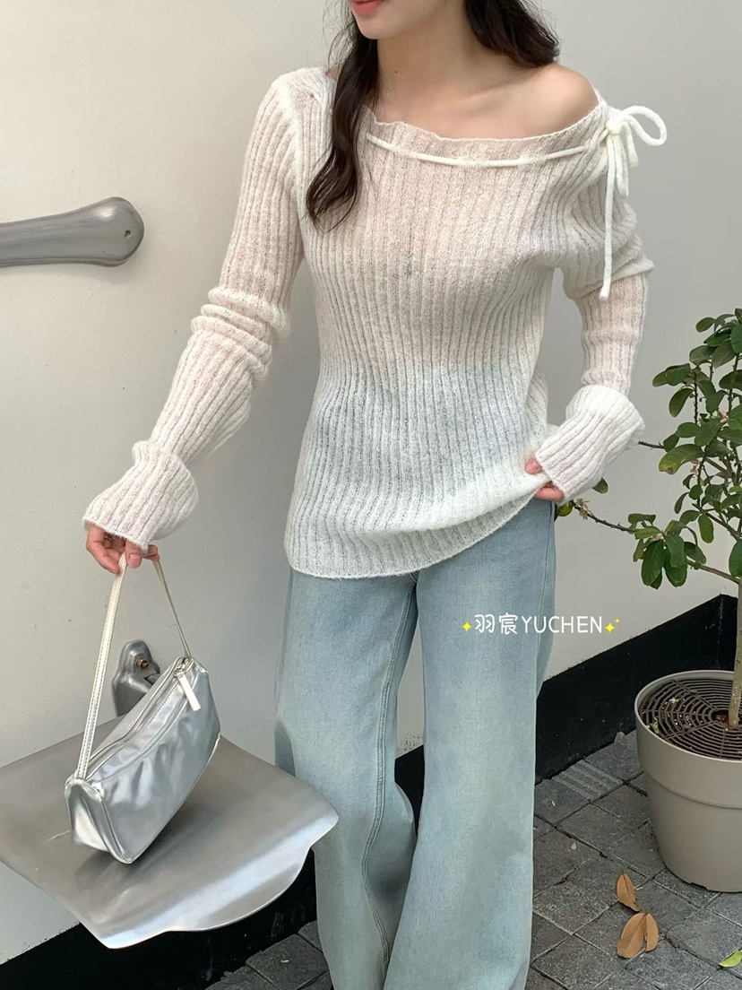 VIVANI韓國東大門代購女士新款人氣26春夏休閑職業針織衫VIVANI針織衫