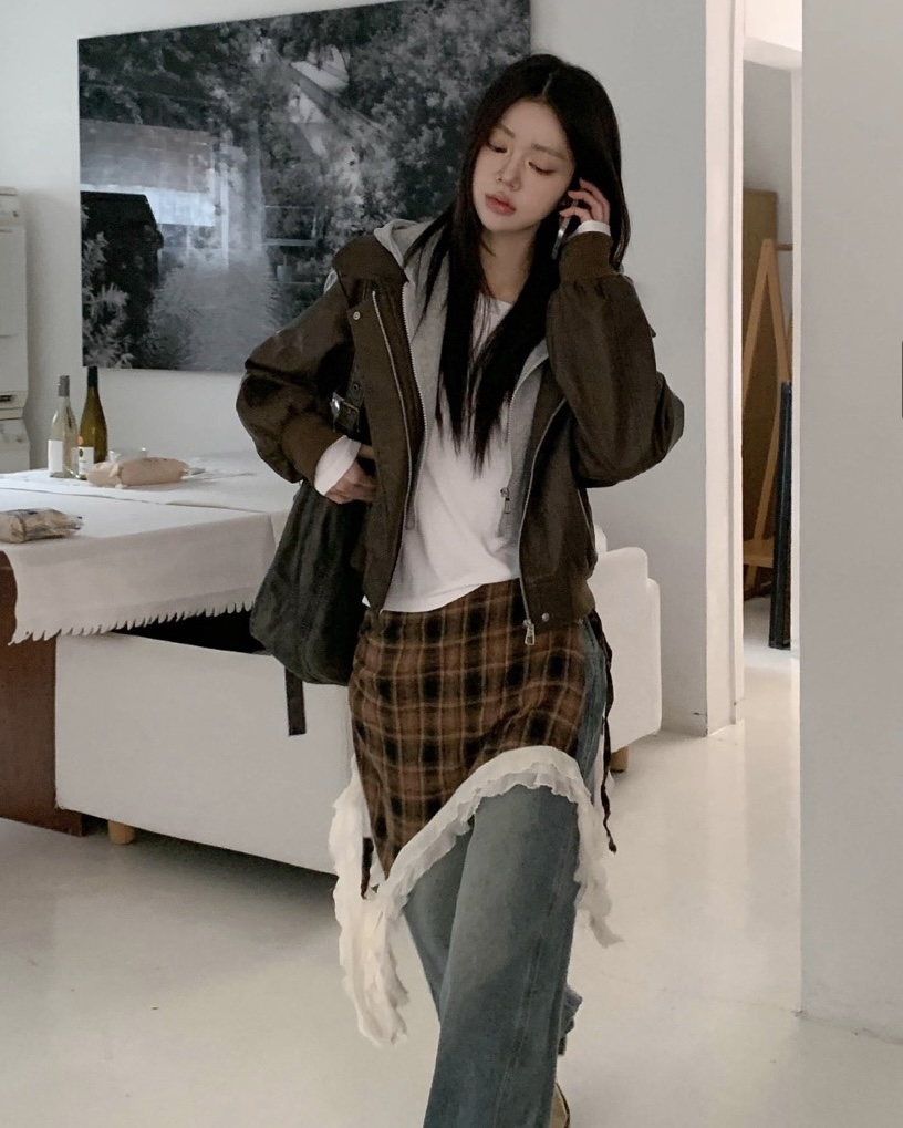 VIVANI韓國直郵女士新款26春夏休閑熱賣時尚人氣夾克連帽VIVANI夾克