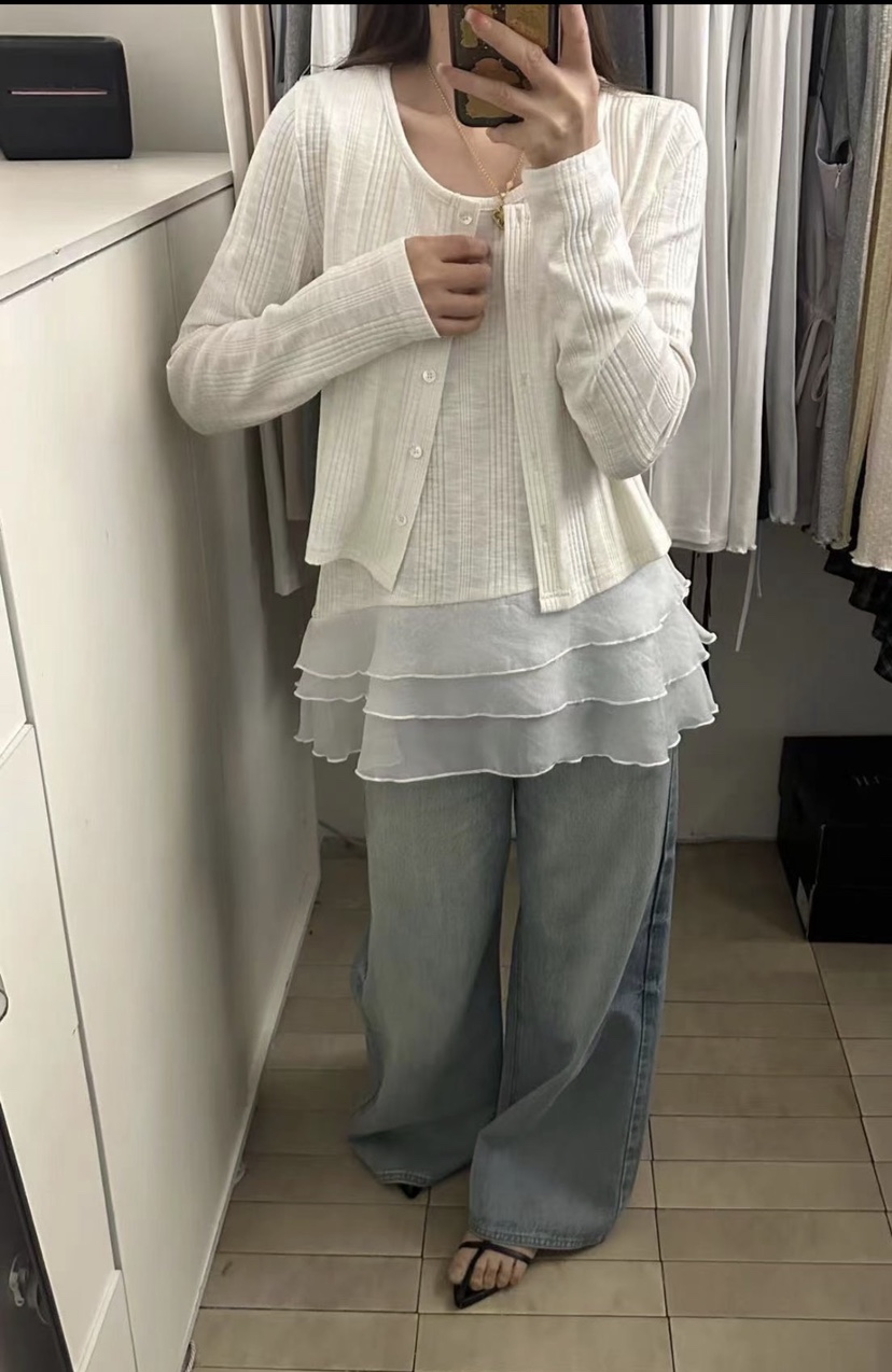 VIVANI韓國代購女士新款推薦熱賣人氣時尚26春夏套裝套裝開衫VIVANI套裝圖色1