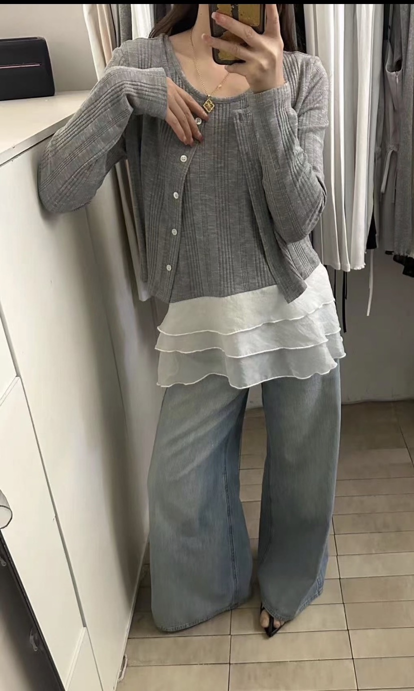 VIVANI韓國代購女士新款推薦熱賣人氣時尚26春夏套裝套裝開衫VIVANI套裝圖色2