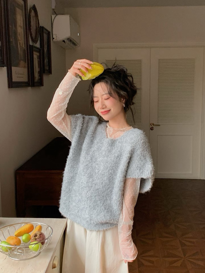 VIVANI韓國東大門代購女裝新款時尚職業休閑推薦人氣針織衫VIVANI針織衫