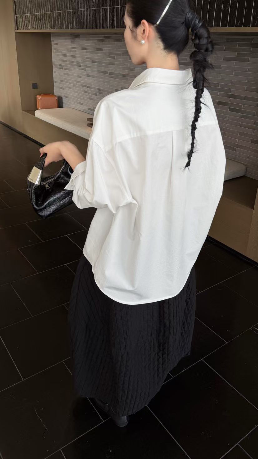 VIVANI韓國代購女裝新款26春夏時尚休閑人氣推薦襯衫蕾絲衫VIVANI襯衫/蕾絲衫