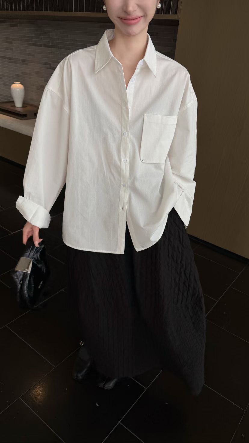 VIVANI韓國代購女裝新款26春夏時尚休閑人氣推薦襯衫蕾絲衫VIVANI襯衫/蕾絲衫