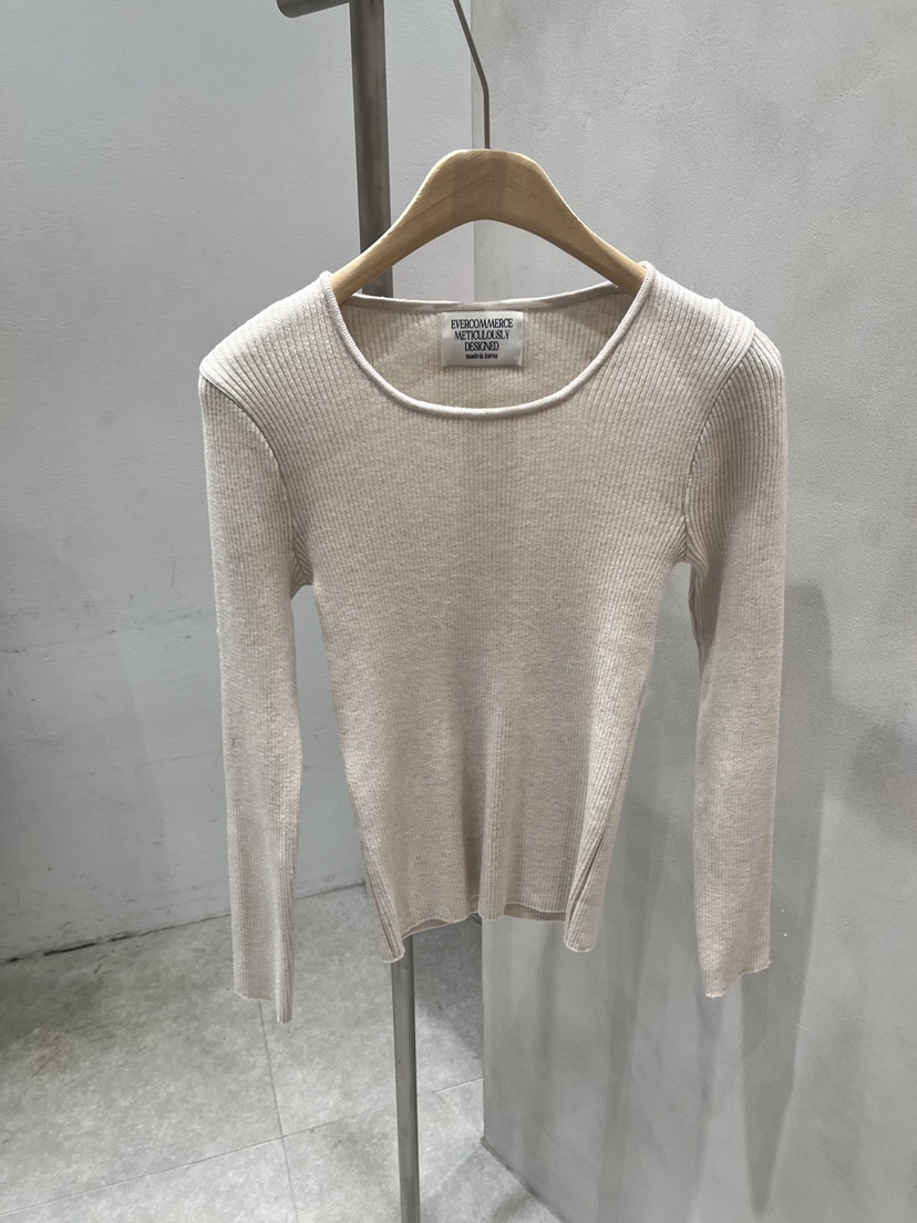 EVERCOMMERCE METICULOUSLY DESIGNED韓國代購女裝新品休閑針織衫EVERCOMMERCE METICULOUSLY DESIGNED針織衫圖色2