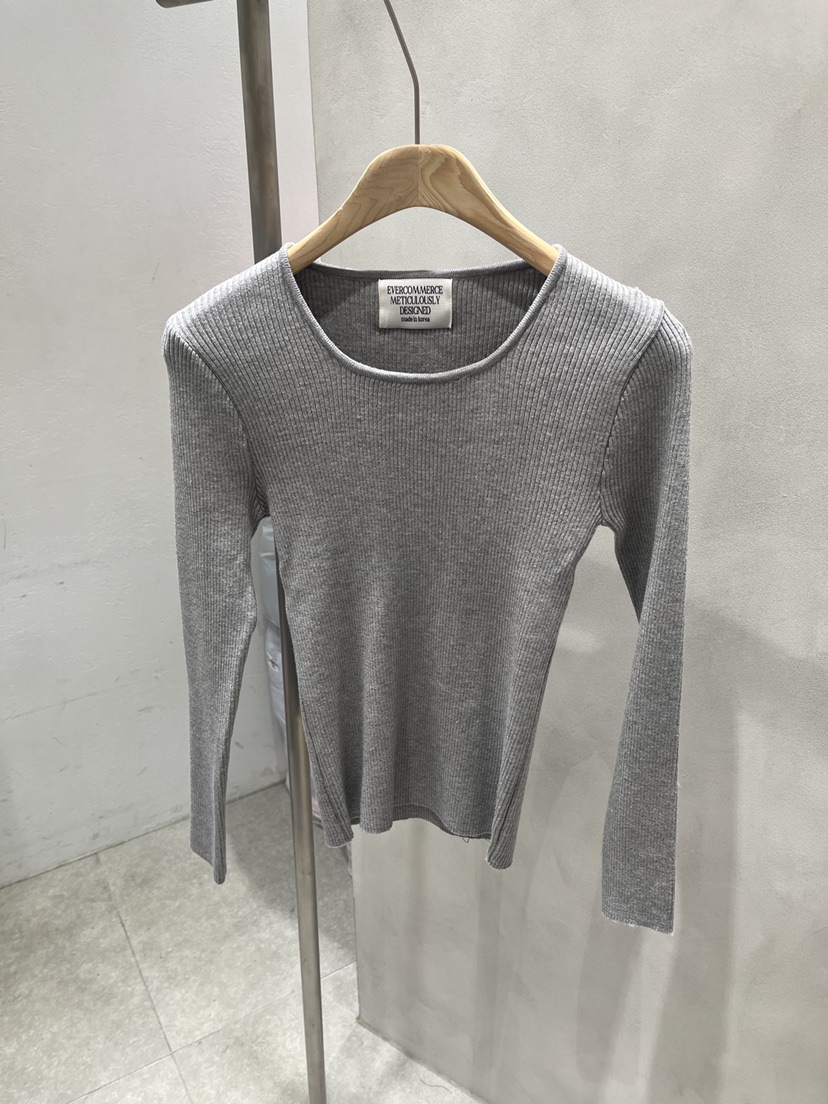 EVERCOMMERCE METICULOUSLY DESIGNED韓國代購女裝新品休閑針織衫EVERCOMMERCE METICULOUSLY DESIGNED針織衫圖色3