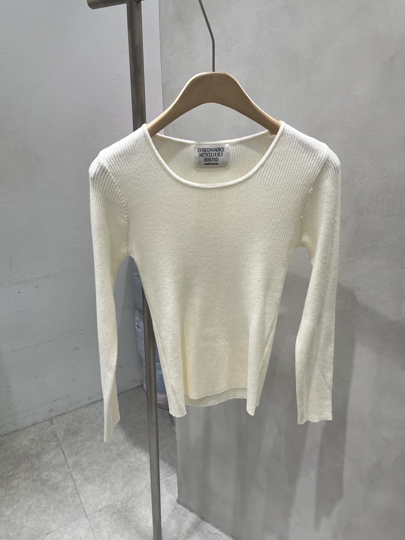 EVERCOMMERCE METICULOUSLY DESIGNED韓國代購女裝新品休閑針織衫EVERCOMMERCE METICULOUSLY DESIGNED針織衫圖色6
