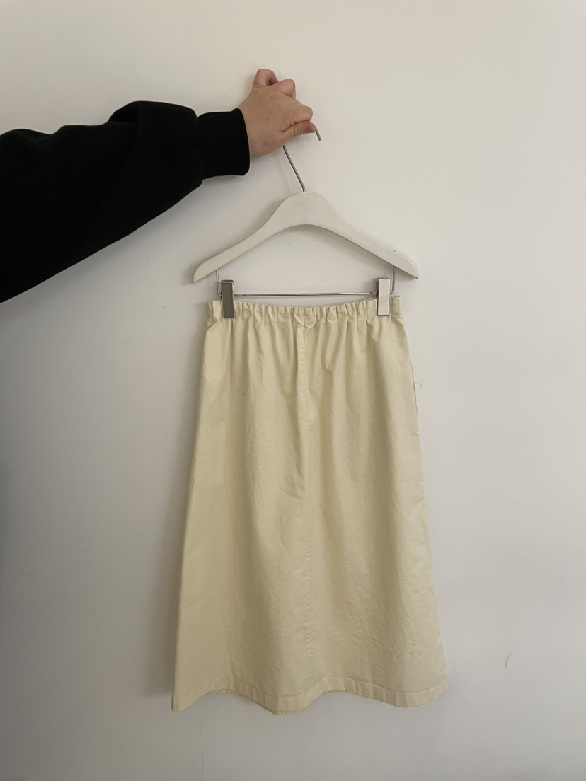 JEONG GAM STUDIOS韓國東大門直郵女裝新款熱賣半身裙中短裙水洗棉JEONG GAM STUDIOS半身裙/中短裙