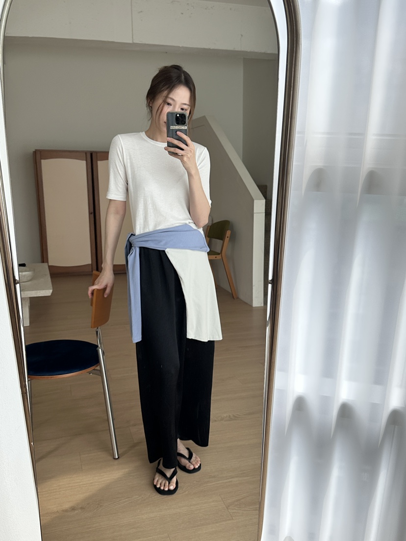 JEONG GAM STUDIOS韓國東大門直郵女士新款休閑長裙緞面JEONG GAM STUDIOS長裙