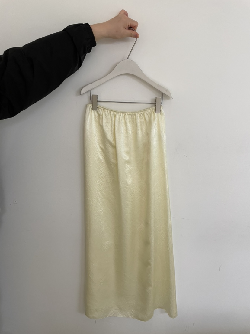 JEONG GAM STUDIOS韓國東大門直郵女士新款休閑長裙緞面JEONG GAM STUDIOS長裙圖色1