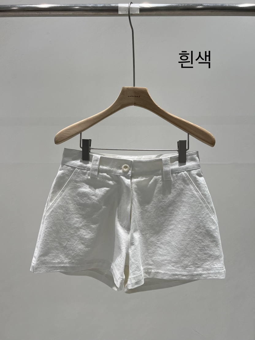 UNBOUND韓國代購女士新款職業熱賣人氣26春夏時尚休閑短褲UNBOUND短褲圖色1