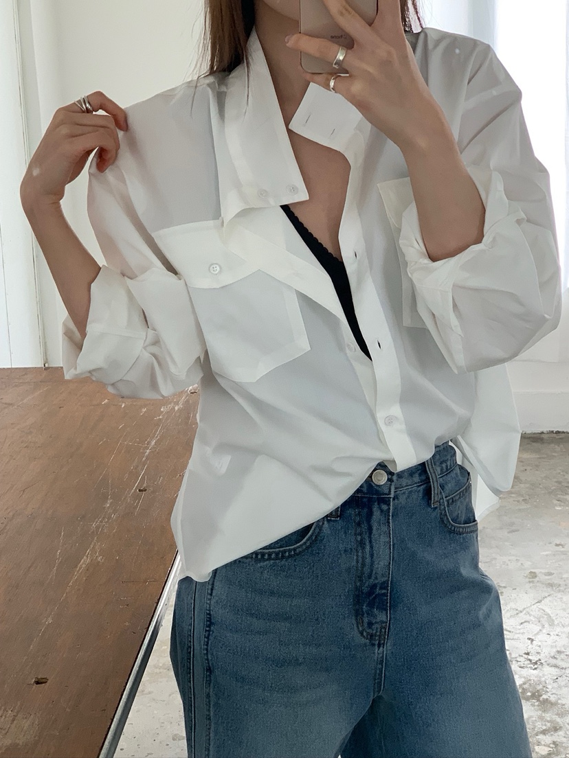 UNBOUND韓國代購女士新款熱賣時尚推薦26春夏襯衫蕾絲衫含腰繩UNBOUND襯衫/蕾絲衫