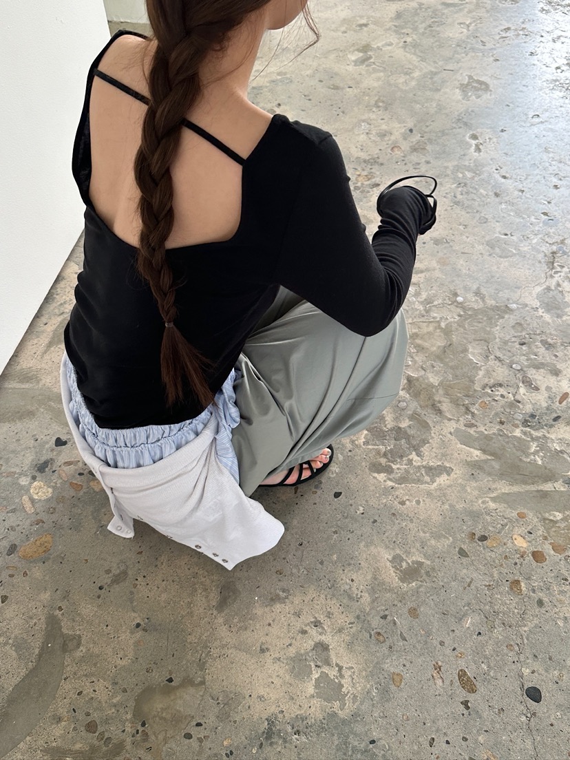 UNBOUND韓國直郵實拍女士新品熱賣推薦時尚人氣休閑長袖T恤UNBOUND長袖T恤