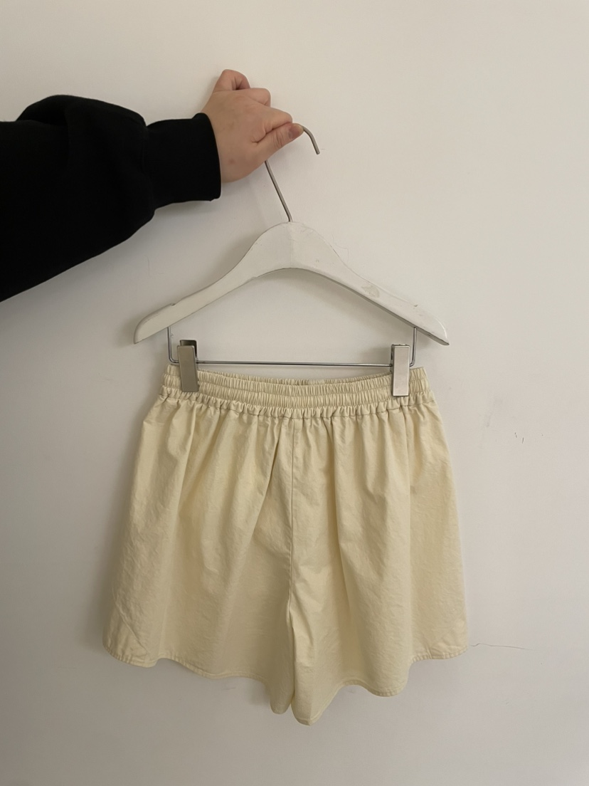 JEONG GAM STUDIOS韓國東大門代購女裝新品休閑短褲水洗棉JEONG GAM STUDIOS短褲