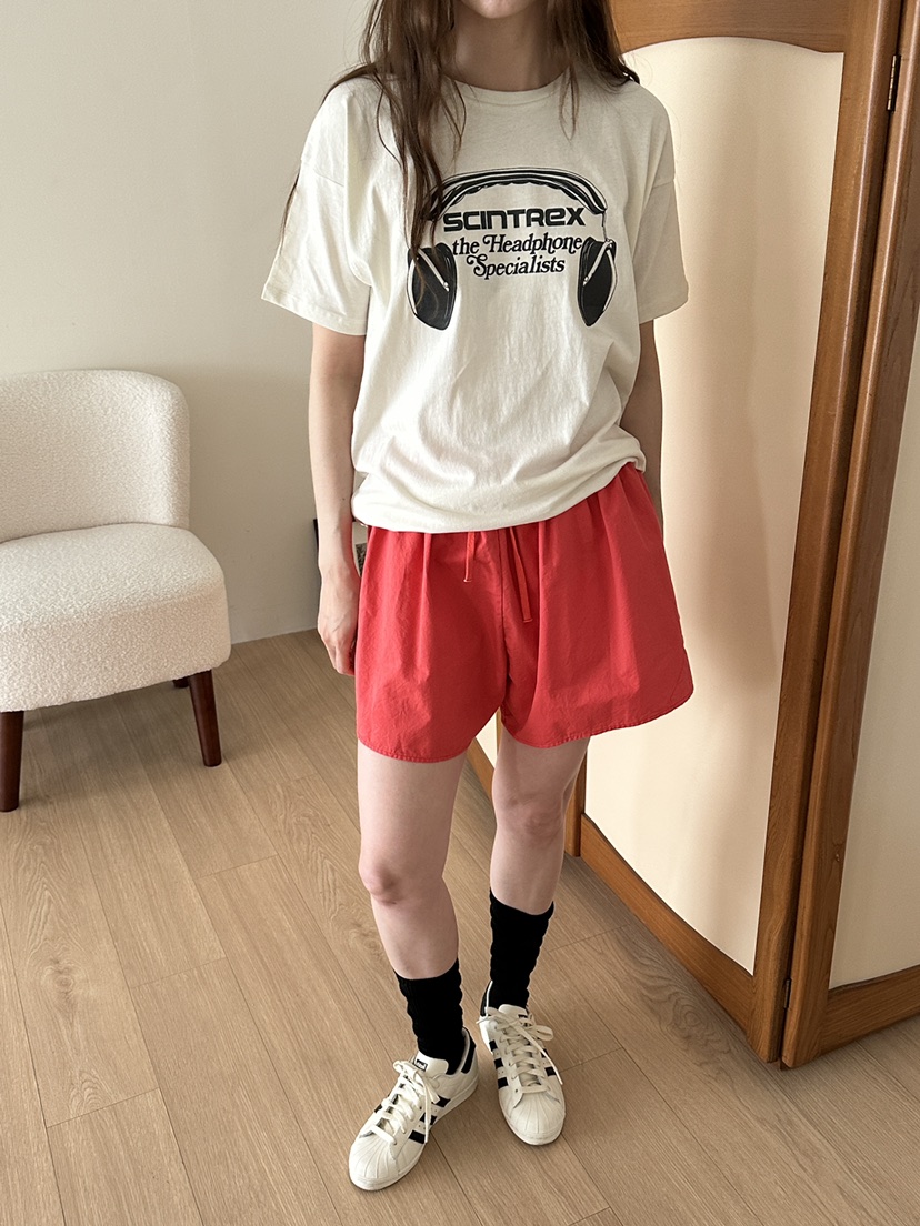 JEONG GAM STUDIOS韓國東大門代購女裝新品休閑短褲水洗棉JEONG GAM STUDIOS短褲