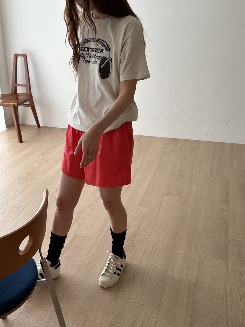 JEONG GAM STUDIOS韓國東大門代購女裝新品休閑短褲水洗棉JEONG GAM STUDIOS短褲