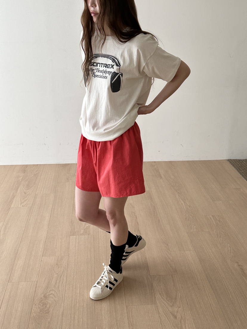 JEONG GAM STUDIOS韓國東大門代購女裝新品休閑短褲水洗棉JEONG GAM STUDIOS短褲