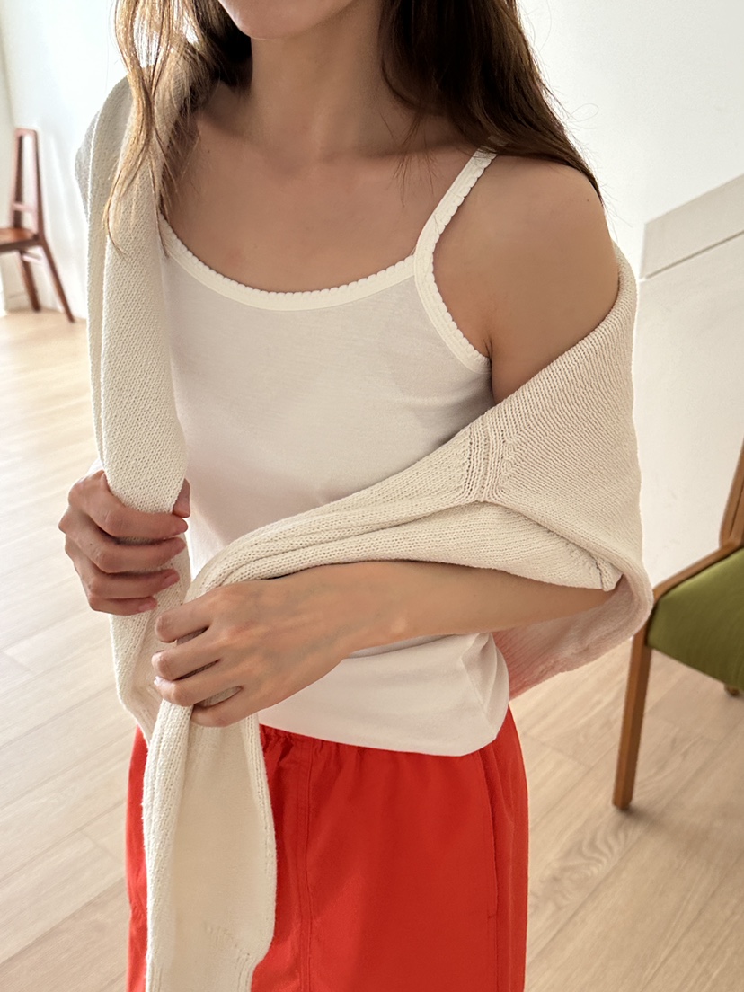 JEONG GAM STUDIOS韓國東大門代購女士新款26春夏吊帶背心JEONG GAM STUDIOS吊帶/背心