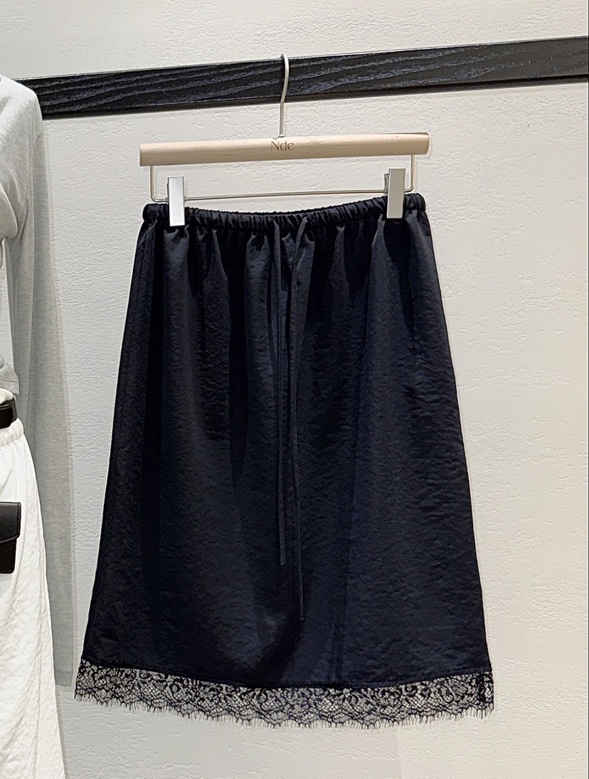 NDE韓國東大門直郵女裝新款熱賣26春夏半身裙中短裙不含腰帶BOHEME_NDE半身裙/中短裙圖色2