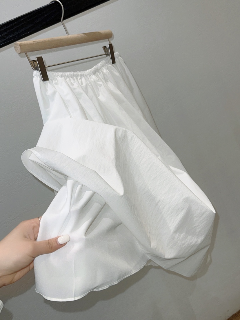 NDE韓國東大門直郵女士新品推薦26春夏時尚半身裙中短裙褶皺BOHEME_NDE半身裙/中短裙