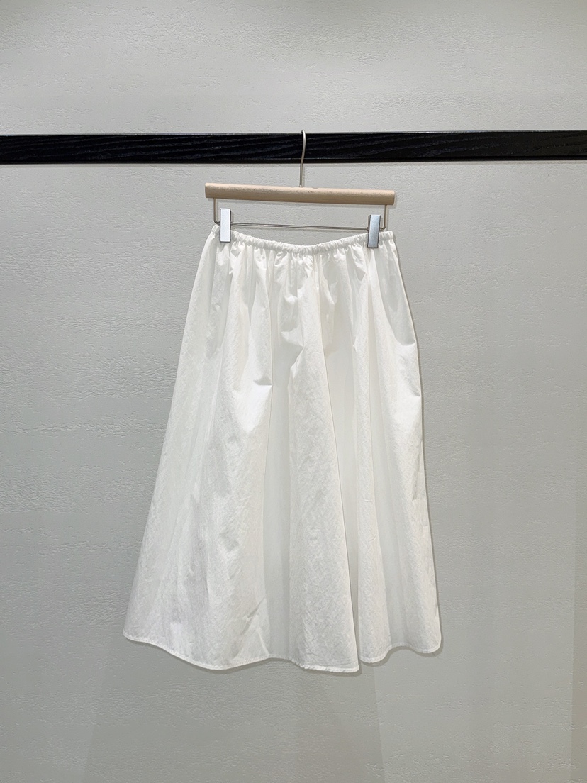 NDE韓國東大門直郵女士新品推薦26春夏時尚半身裙中短裙褶皺BOHEME_NDE半身裙/中短裙