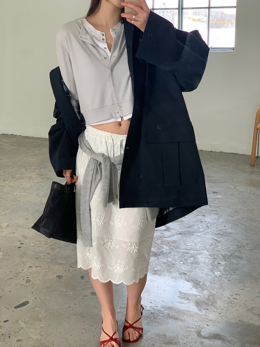 UNBOUND韓國直郵實拍女裝新品26春夏職業人氣半身裙中短裙UNBOUND半身裙/中短裙