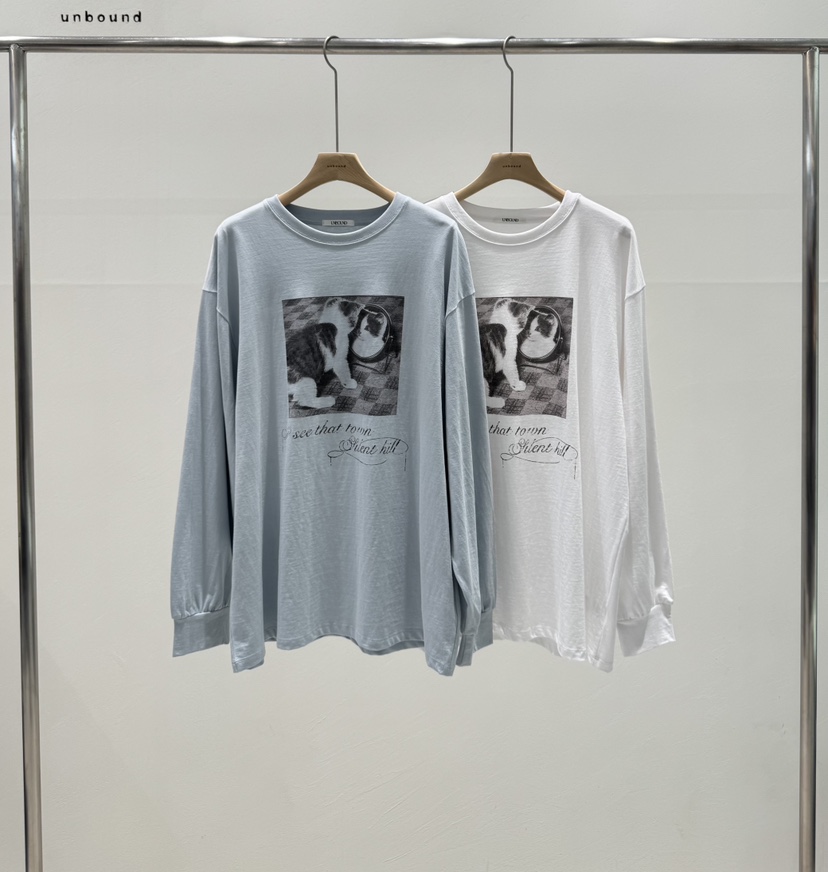 UNBOUND韓國直郵女裝新品26春夏時尚休閑熱賣職業長袖T恤UNBOUND長袖T恤