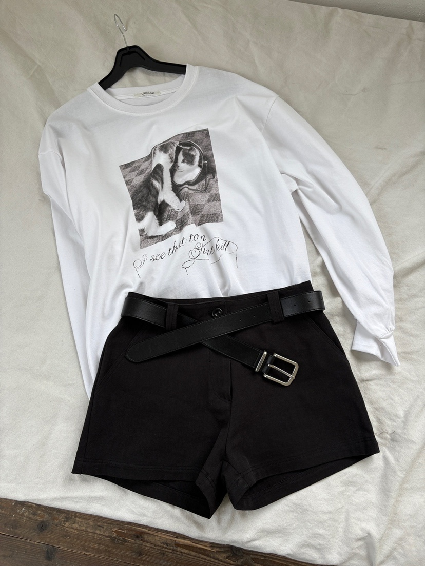 UNBOUND韓國直郵女裝新品26春夏時尚休閑熱賣職業長袖T恤UNBOUND長袖T恤