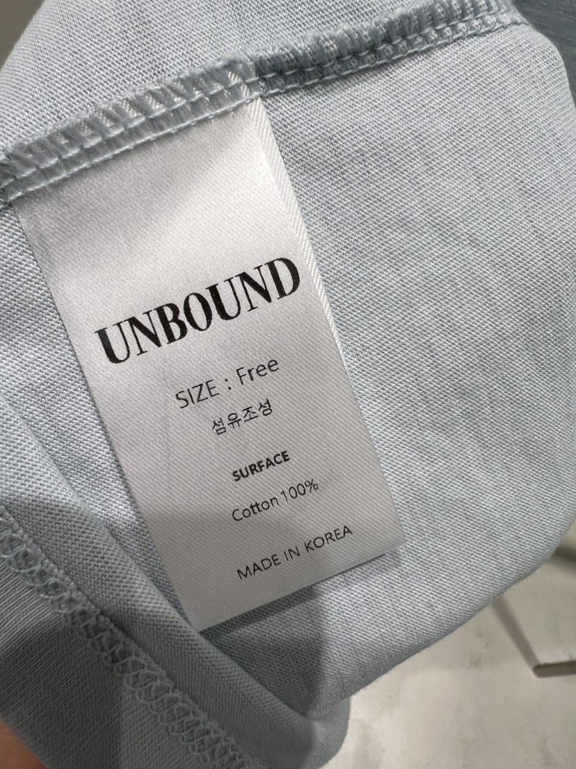 UNBOUND韓國直郵女裝新品26春夏時尚休閑熱賣職業長袖T恤UNBOUND長袖T恤