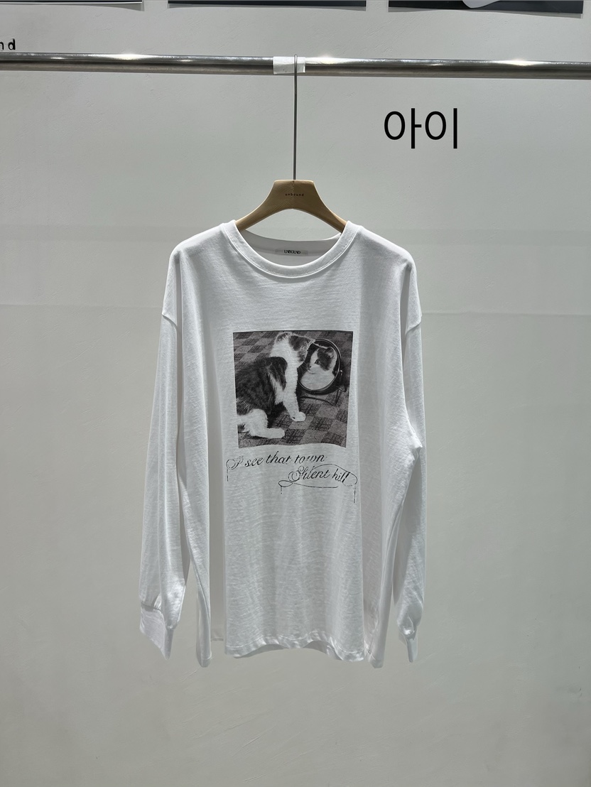 UNBOUND韓國直郵女裝新品26春夏時尚休閑熱賣職業長袖T恤UNBOUND長袖T恤圖色2