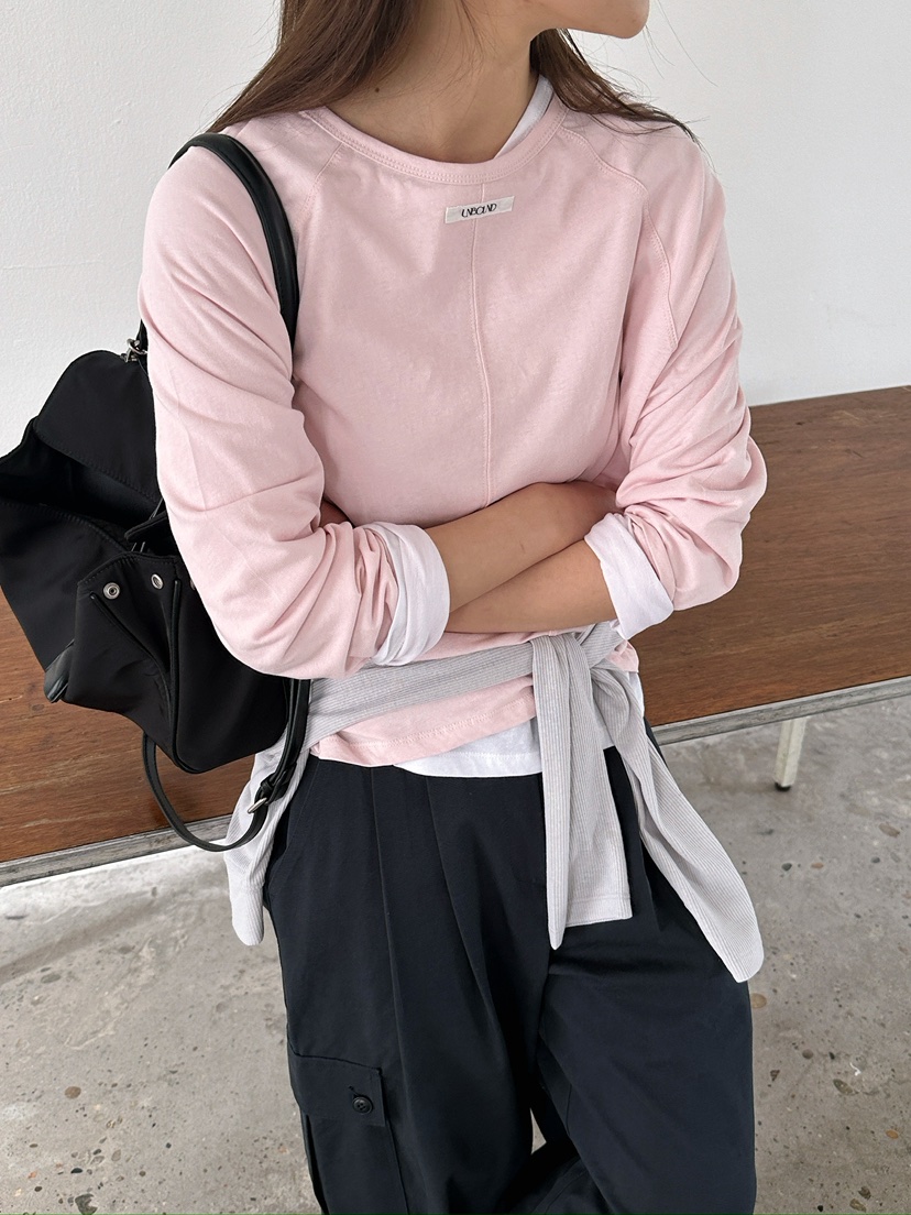 UNBOUND韓國代購女裝新品人氣26春夏熱賣時尚推薦長袖T恤UNBOUND長袖T恤