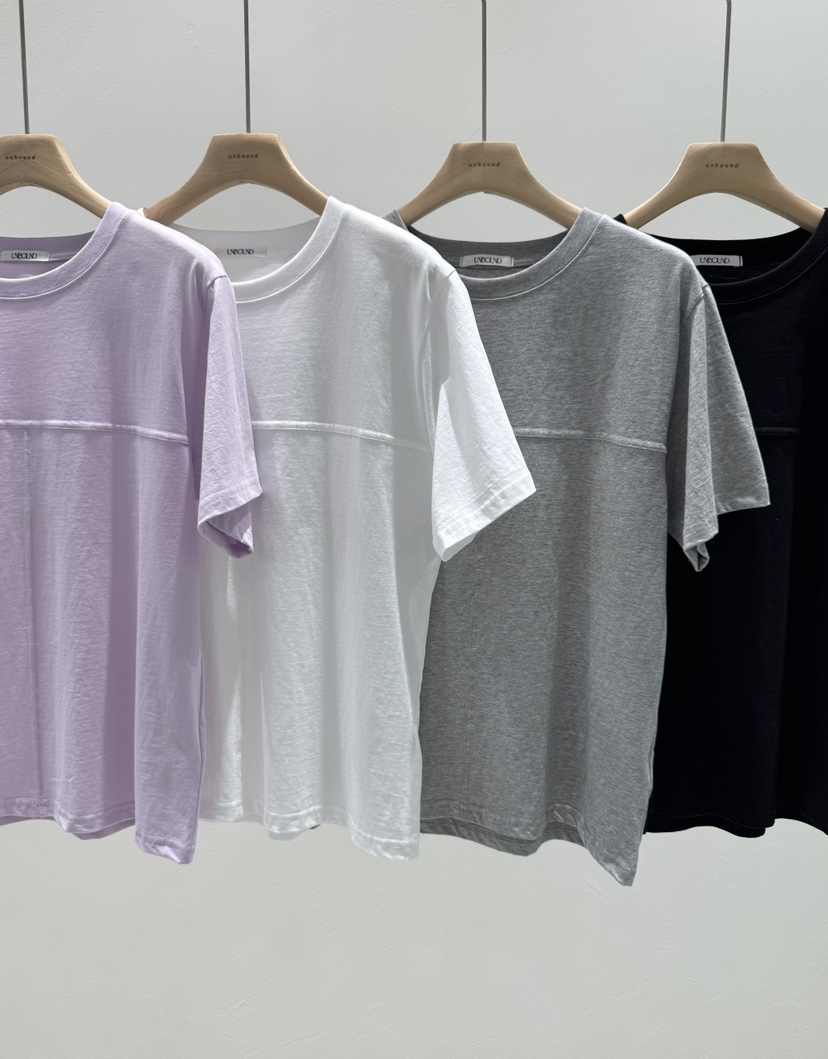 UNBOUND韓國直郵實拍女裝新款職業推薦26春夏休閑熱賣T恤UNBOUNDT恤