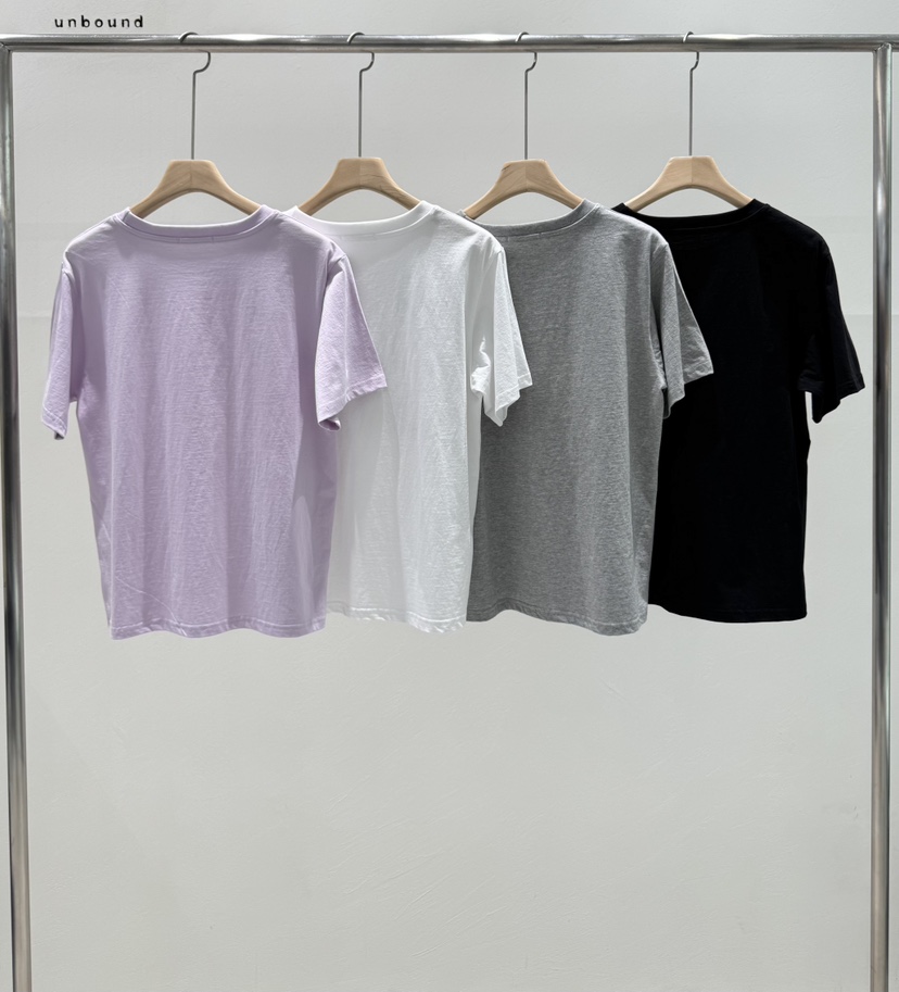 UNBOUND韓國直郵實拍女裝新款職業推薦26春夏休閑熱賣T恤UNBOUNDT恤