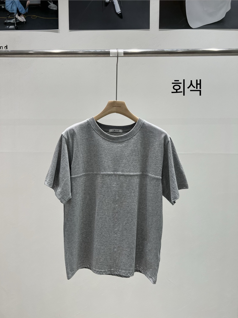 UNBOUND韓國直郵實拍女裝新款職業推薦26春夏休閑熱賣T恤UNBOUNDT恤圖色1