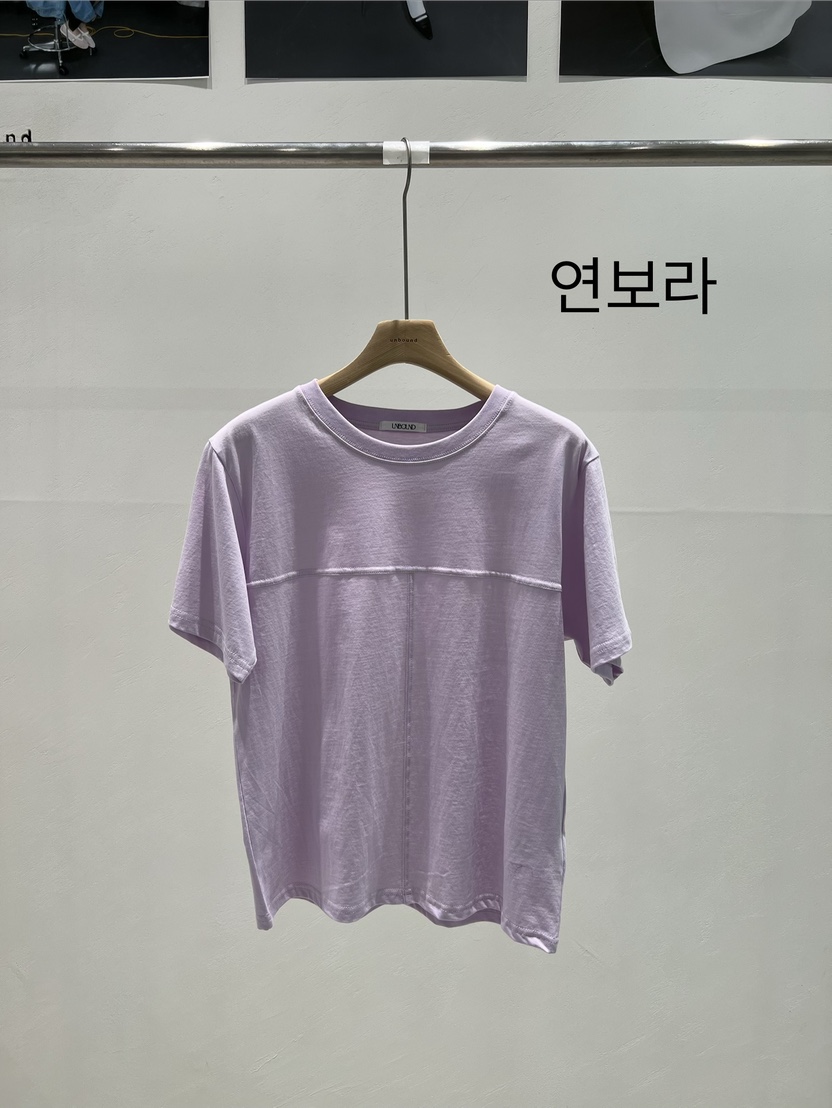 UNBOUND韓國直郵實拍女裝新款職業推薦26春夏休閑熱賣T恤UNBOUNDT恤圖色2